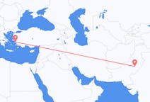 出发地 巴基斯坦出发地 木爾坦目的地 希腊萨摩斯的航班