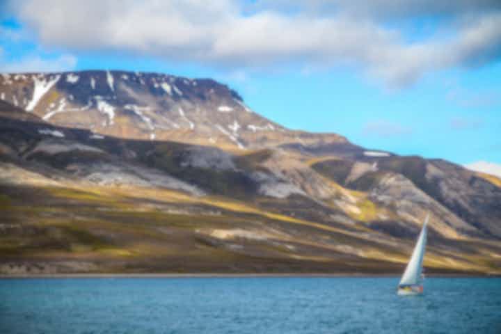 Vluchten van Sundsvall naar Longyearbyen