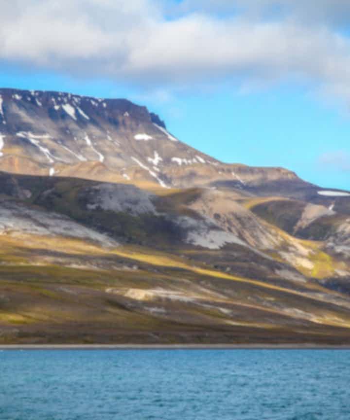 Flyg från Tiree, Skottland till Longyearbyen, Svalbard och Jan Mayen