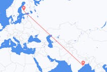 Flüge von Bhubaneswar, Indien nach Tampere, Finnland