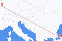 Vluchten van Istanboel naar Luxemburg