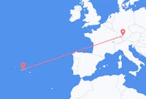 Flights from São Jorge Island, Portugal to Memmingen, Germany
