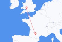 Flyrejser fra Toulouse til Bristol
