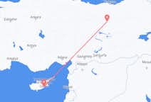 Flyrejser fra Erzincan, Tyrkiet til Larnaca, Cypern