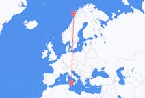 Loty z miasta Bodø do miasta Lampedusa