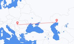 Flyreiser fra Atyrau, Kasakhstan til Timișoara, Romania