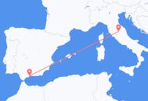 Flights from Perugia to Málaga