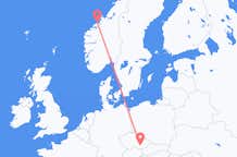 Flyrejser fra Kristiansund, Norge til Brno, Tjekkiet