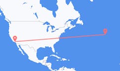Flyrejser fra Burbank, USA til Corvo Island, Portugal