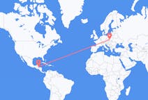 Flyreiser fra Dangriga, Belize til Katowice, Polen