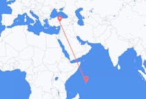 Flights from Praslin, Seychelles to Kayseri, Turkey