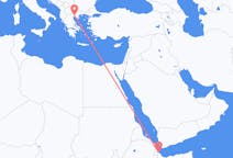 Flyrejser fra Balbala, Djibouti til Thessaloniki, Grækenland