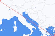 Flyreiser fra Leros, Hellas til Paris, Frankrike
