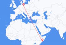 Flyreiser fra Mogadishu, til Berlin