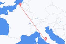 Flyreiser fra Lille, Frankrike til Roma, Italia