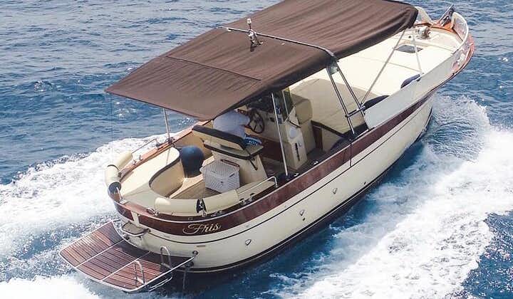 Positano private boat tour from Capri