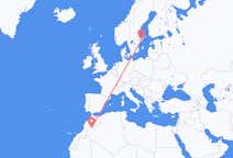 Flyg från Zagora, Marocko till Stockholm, Sverige