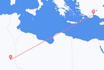 Flights from Illizi, Algeria to Antalya, Turkey
