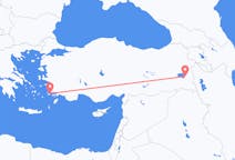 Flyg från Kos, Grekland till Van, Turkiet