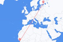 Flyrejser fra Conakry, Guinea til Lappeenranta, Finland