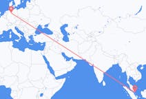 Flyreiser fra Tanjung Pinang, Indonesia til Hannover, Tyskland