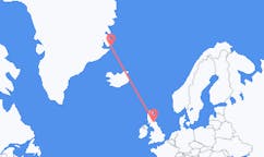 出发地 格陵兰斯科斯比鬆前往苏格兰的爱丁堡的航班