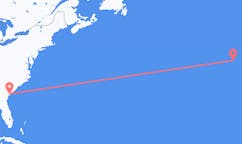 เที่ยวบิน จาก เกาะฮิลตันเฮด, สหรัฐอเมริกา ไปยัง เกาะตือร์ไซรา, โปรตุเกส