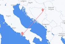 Flüge von Neapel, nach Tuzla
