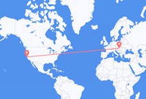 Flights from San Francisco, the United States to Budapest, Hungary
