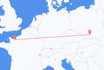 Flüge von Caen, Frankreich nach Krakau, Polen