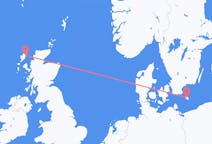 Fly fra Stornoway til Bornholm