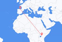 Flyreiser fra Eldoret, Kenya til Santander, Spania