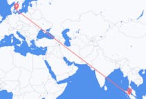 印度尼西亚出发地 西宝龙宝龙飞往印度尼西亚目的地 哥本哈根的航班