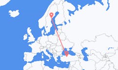 Flights from Kramfors Municipality, Sweden to Ankara, Turkey