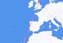 Flights from Lanzarote, Spain to Doncaster, the United Kingdom