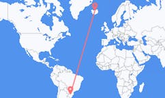 Flights from Passo Fundo, Brazil to Akureyri, Iceland