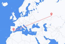 Flights from Chelyabinsk, Russia to Granada, Spain