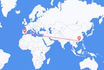 Flyg från Guangzhou till Granada, Nicaragua
