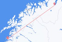 Flights from Lakselv, Norway to Bodø, Norway