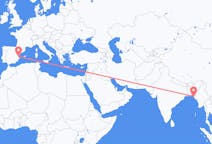 Flights from Cox's Bazar, Bangladesh to Valencia, Spain