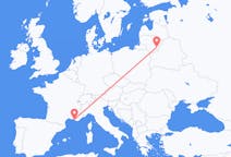 Рейсы из Вильнюса, Литва в Марсель, Франция