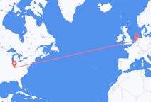 Flyrejser fra Louisville, USA til Amsterdam, Holland