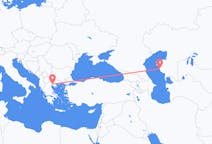 Flyreiser fra Aktau, Kasakhstan til Thessaloniki, Hellas