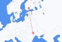 Vluchten van Helsinki naar Chisinau