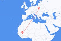 Flyrejser fra Bamako, Mali til Rzeszów, Polen