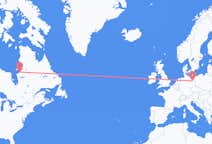 出发地 加拿大出发地 库朱瓦拉皮克目的地 德国柏林的航班