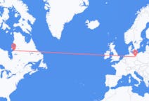 Flyg från Kuujjuarapik, Kanada till Berlin, Maryland, Tyskland