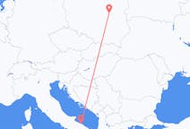 Flights from Warsaw, Poland to Bari, Italy