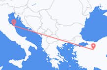 Flights from Eskişehir, Turkey to Ancona, Italy
