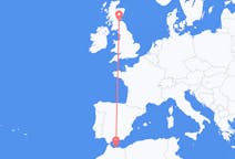 Flyreiser fra Al Hoceima, Marokko til Edinburgh, Skottland